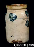 R.C.R, Remmey Stoneware Jar, Stamped "R.C.R. / PHILA," One- Gallon