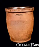 John Bell, JOHN BELL / WAYNESBORO Redware Cream Jar