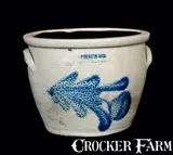 Yeager, YEAGER / ALLENTOWN, PA Stoneware Cream Jar, late 19th century, Stoneware