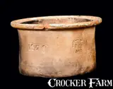 Ott, Rare OTT / FREDK. / MD / 1878 Redware Chimney Flue, 1878, Redware