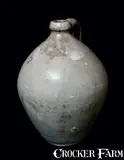 Chollar & Darby, CHOLLAR & DARBY / HOMER Ovoid Stoneware Jug, circa 1840, Stoneware