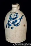 O. L. & A. K. Ballard, O. L. & A. K. BALLARD / BURLINGTON, VT Stoneware Jug
