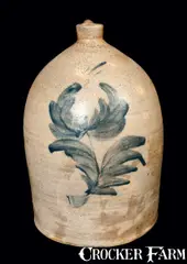 Dipple, DIPPLE / LEWISTOWN, PA Stoneware Jug, late 19th century, Stoneware