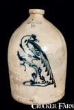 J. & E. Norton, J. & E. NORTON / BENNINGTON, VT. Pheasant Jug, circa 1855, Stoneware
