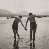 David Williams, Two Senior Girls, Loch Morlich from 'Pictures from No Man's Land', 1984, Gelatin Silver Print