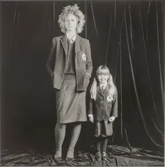 David Williams, Sixth Form Girl, Primary I Girl from 'Pictures from No Man's Land', 1984, Gelatin Silver Print