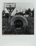 Robert Rauschenberg, Study of a Mailbox And Tire, 1979, Gelatin Silver Print