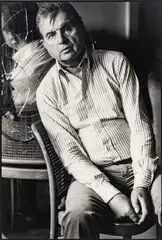 Francis Bacon in His Studio in Kensington, 1978 by Eve Arnold, Silver Gelatin Print, Ca. 1990s, sold Feb 2025