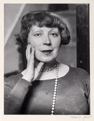 Untitled by Berenice Abbott, Gelatin Silver Print, 1926, "Portrait of Marie Laurencin", offered Jan 2025