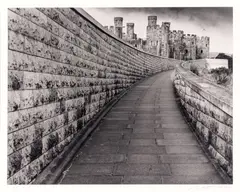 Monte Nagler, Untitled, Gelatin Silver Print 2000, "Conwy Castle, Conwy, Wales"