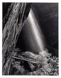 Monte Nagler, Untitled, Gelatin Silver Print 1989, "Emerald Pool Falls, Zion National Park, UT"