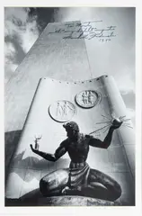Monte Nagler, Untitled, Gelatin Silver Print, 1980, the Spirit of Detroit, Signed by Marshall Fredericks