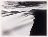 Monte Nagler, Untitled, Gelatin Silver Print 1990, "Dune Sands, White Sands, NM"