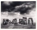 Monte Nagler, Untitled, Gelatin Silver Print 1989, "Stonehenge, Salisbury Plain, England"