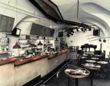The bar 'Roter Engel', Vienna 1992 by Gerald Zugmann & Joe Badian, 1992, Gelatin silver print on Kodak RC paper, sold Nov 2025