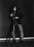Enrica Scalfari, Robert Mapplethorpe in his studio, New York 1983, 1983, Vintage silver print on double-weight semi-matte paper