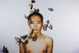 Ren Hang, Untitled, China 2010s, Chromogenic print, mounted on aluminium dibond, in excellent condition. Original white wooden frame with museum glass