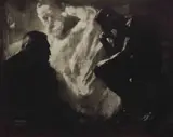 Edward Steichen, Auguste Rodin – The Thinker', Paris 1902