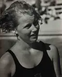 Leni Riefenstahl, Marjorie Gestring, Olympic winner in artistic diving, Berlin 1936
