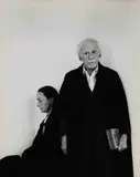 Arnold Newman, Georgia O'Keeffe and Alfred Stieglitz, New York City 1944