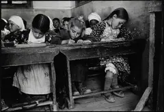 Constantine Manos, Village school in Ólimbos, Kárpathos, Greece 1964, 1964, photograph
