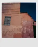 Franco Fontana, Corner House, 1981, Unique Polaroid SX-70 Time Zero