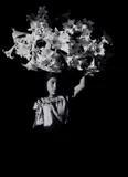 Flor Garduño, Basket of Light', Sumpango, Guatemala, 1989, Gelatin silver print, printed in 1995 on double-weight semi-matte paper