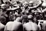 George Rodger, Girls of the Bachimbiri tribe in a courting dance, Uganda-Congo border 1948, 1948, Gelatin silver print, printed in 1989 on double-weight semi-matte paper