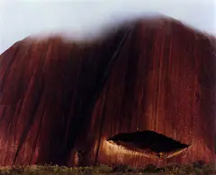 Hiroji Hamaya, Ayers Rock, Australia 1975, 1975, Dye transfer print, printed in 1989 on semi-matte paper