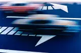Ernst Haas, Traffic, New York City 1963