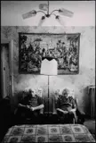 Marc Riboud, Mr and Mrs Bouglogne, Villeurbanne highrise housing complex, France 1984, 1984, Gelatin silver print, printed in 1989 on double-weight semi-matte paper