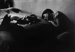 Mother and baby, New York City by Elliott Erwitt, 1953, Gelatin silver print, printed in 1989 on double-weight semi-matte paper, sold Jun 2024