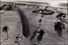 Road from Abu Dhabi to Dubai, United Arab Emirates 1975 by René Burri, 1975, Gelatin silver print, printed in 1989 on double-weight semi-matte paper, sold Jun 2024