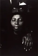 Constantine Manos, Aunt at the funeral of her nephew killed in Vietnam, South Carolina 1966, 1966, Gelatin silver print, printed 1989 by Igor Bakht S Custom Photo Lab on double-weight semi-matte paper