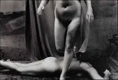Susan Meiselas, Carnival strippers, Essex Junction, Vermont 1973, 1973, Gelatin silver print, printed in 1989 on double-weight semi-matte paper