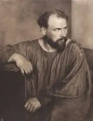 Friedrich Viktor Spitzer, Gustav Klimt, Vienna c. 1906, 1906, Photogravure on thin cream coloured paper