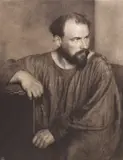 Friedrich Viktor Spitzer, Gustav Klimt, Vienna c. 1906, 1906, Photogravure on thin cream coloured paper