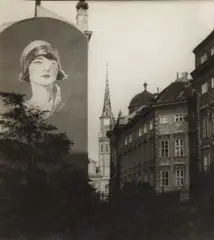 Trude Fleischmann, View from Schauflergasse to Michaelerkirche, Vienna c. 1929, 1929, Vintage silver print on double-weight semi-matte paper