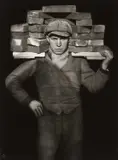August Sander, Handlanger' (Bricklayer), Cologne c. 1928, 1928, Gelatin silver print, printed in 1990 by Gerd Sander on semi-matte double-weight paper, in perfect condition. Blindstamp "Aug. Sander Köln Lindenthal" at lower left