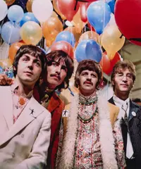 David Magnus, The Beatles before broadcasting 'All You Need Is Love', London 1967, 1967, Chromogenic print, printed later on double-weight paper