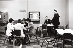 David Magnus, The Beatles in the Abbey Road Studios canteen, London 1967, 1967, Gelatin silver print, printed later on double-weight semi-matte paper