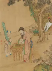Bingzhen Jiao, Auktion 375, Los 2109, Tusche und Farben auf Seide