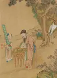 Bingzhen Jiao, Auktion 375, Los 2109, Tusche und Farben auf Seide