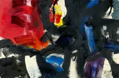 Ohne Titel (Composition) by Jean Miotte, Öl auf Leinwand, sold Jun 2016