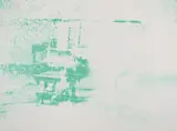 Andy Warhol, Electric Chair, Farbserigrafie auf Karton