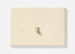 Traffic Paint by Günther Uecker, Holz, Nagel, in weiße Acrylfarbe getaucht, sold Jun 2016