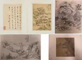 Dong Qichang, Auktion 375, Los 2107, Späte Ming-Dynastie oder später, Albumblatt. Tusche auf Seide