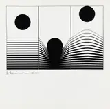 Marcello Morandini, Ohne Titel, Kassette mit 43 (Farb-)Serigrafien auf Karton
