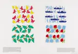 Ilya Kabakov, Ohne Titel (Aus: "Lettre international"), Wachskreide über Offsetlithografie auf Karton