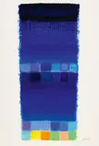 Midnight by Heinz Mack, Farbserigrafie auf Bütten, sold Jun 2016